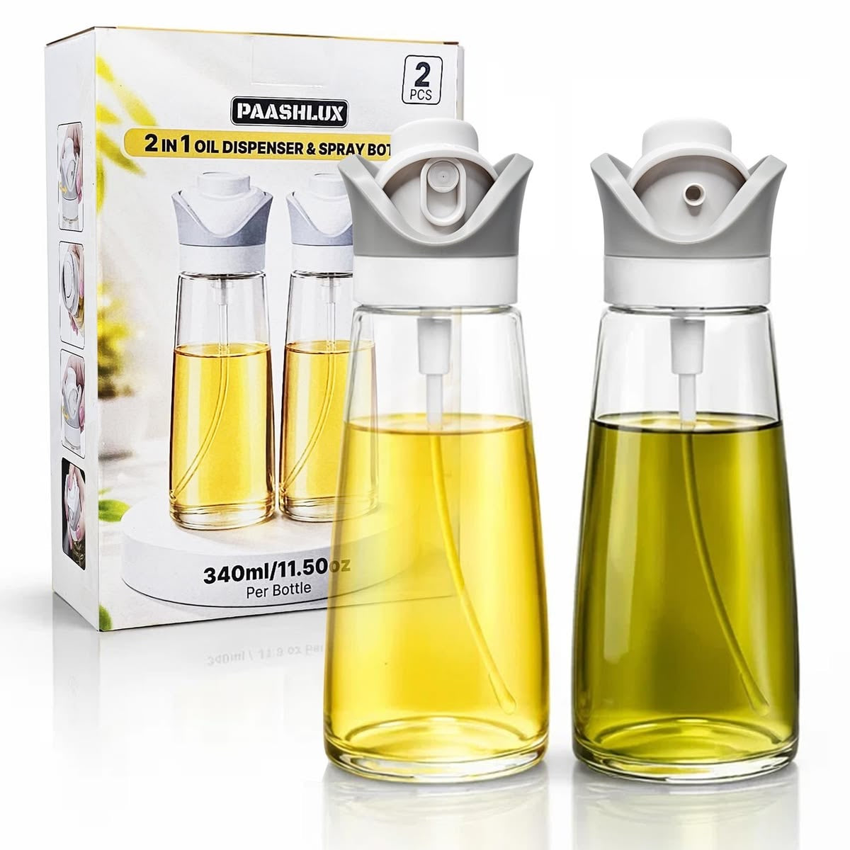 2-in-1 Oil Spray Bottle